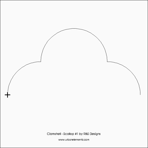Clamshell - Scallop #1